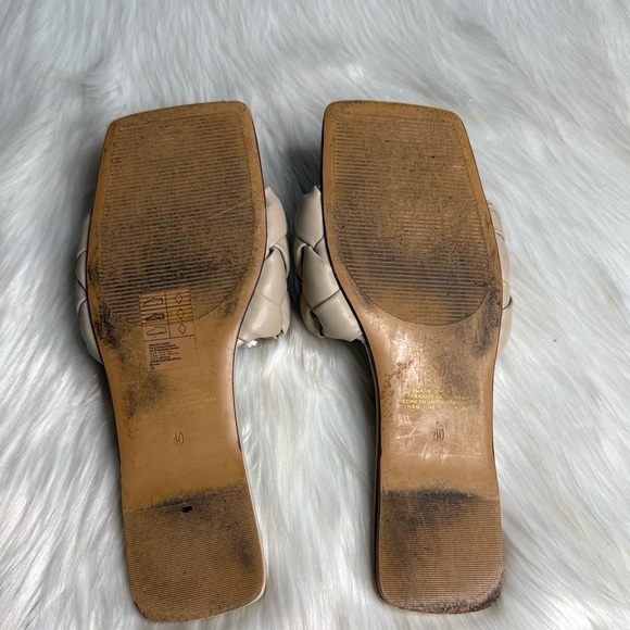 H&M Tan Braided Slide Sandals - Picture 8 of 9